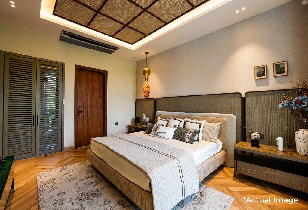 AVACASA by Lumora Estates, bedroom two: actual image supplied by the developer