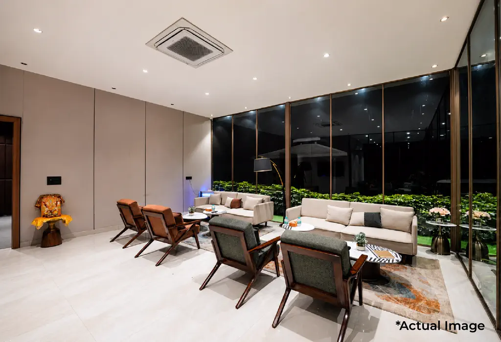 AVACASA by Lumora Estates, lounge area: actual image supplied by the developer