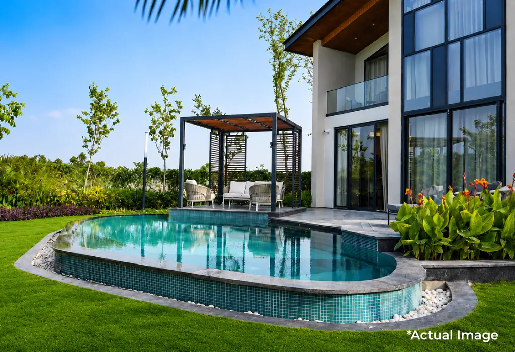 AVACASA by Lumora Estates, private cabana: actual image supplied by the developer