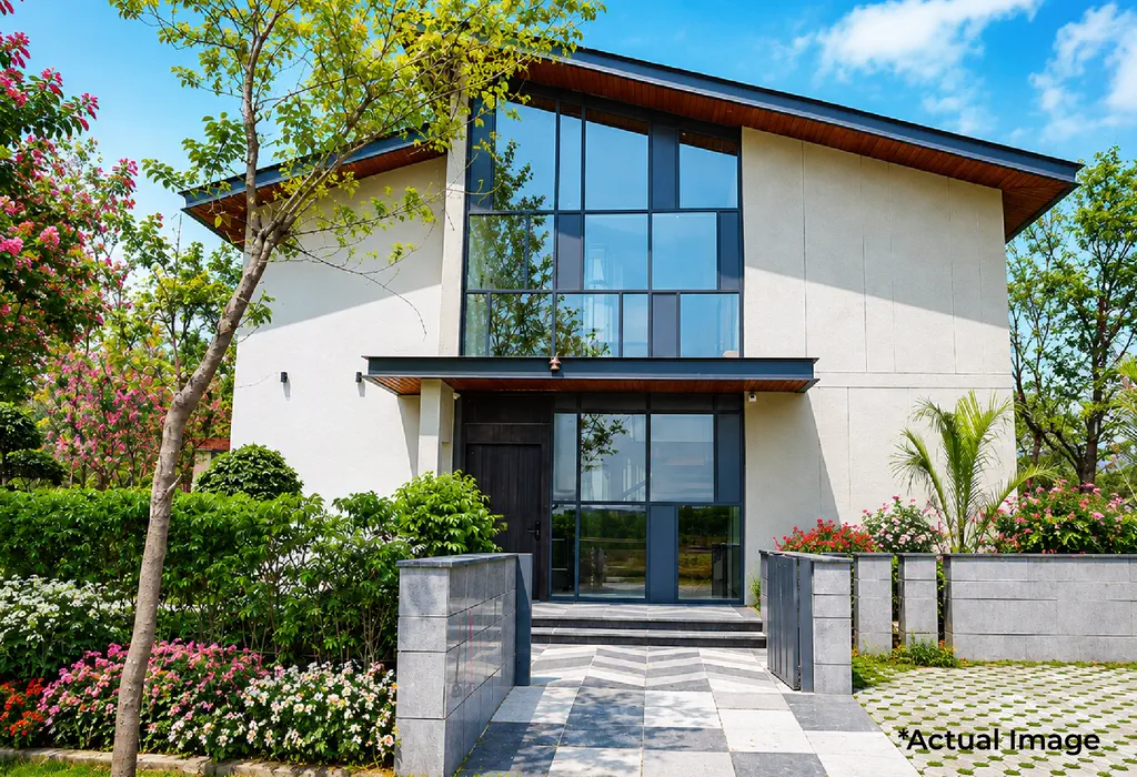 AVACASA by Lumora Estates, villa entrance: actual image supplied by the developer